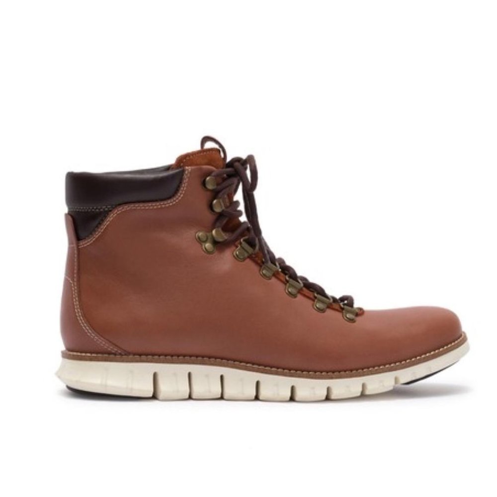 SOLD Cole Haan Mens Leather Zerogrand Hiker Boot - Picture 4 of 8